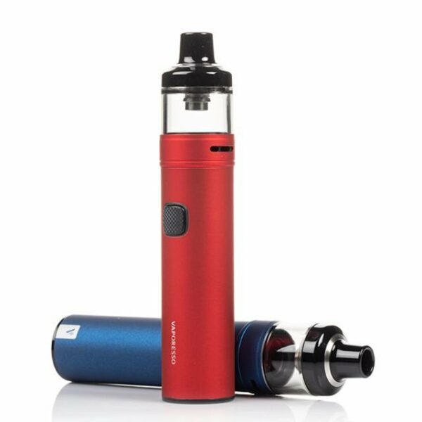 VAPORESSO GTX GO 40 COR RED BLUE DETALHES