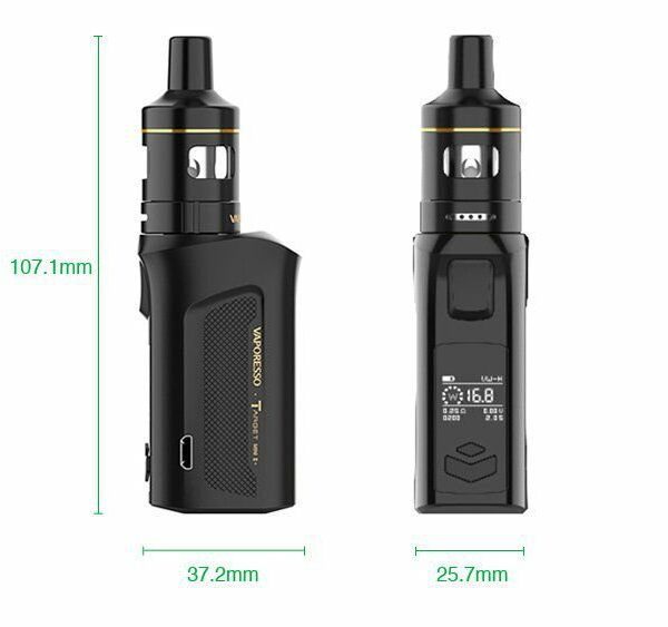 VAPORESSO TARGET MINI 2 MEDIDAS