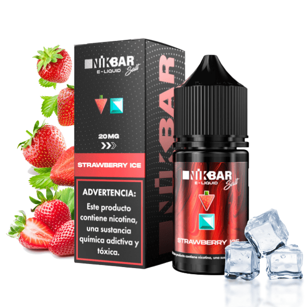 Juice nicsalt nikbar strawberry ice