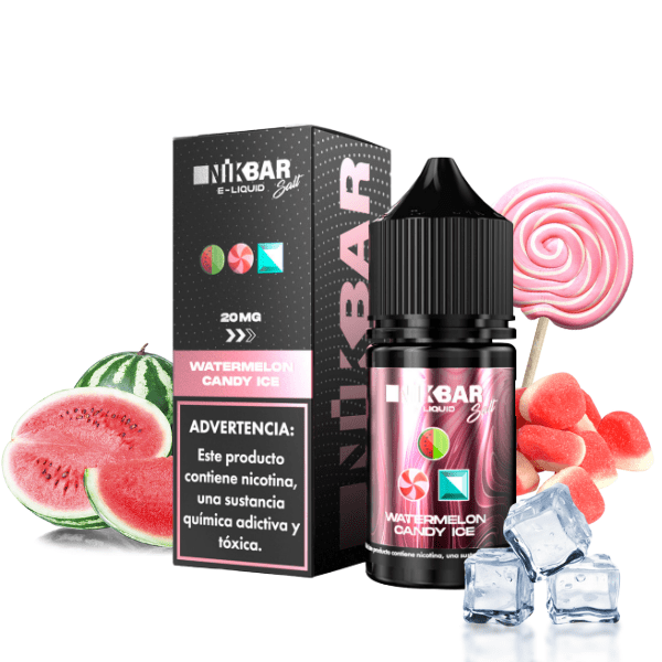 Juice watermelon candy ice nicsalt nikbar