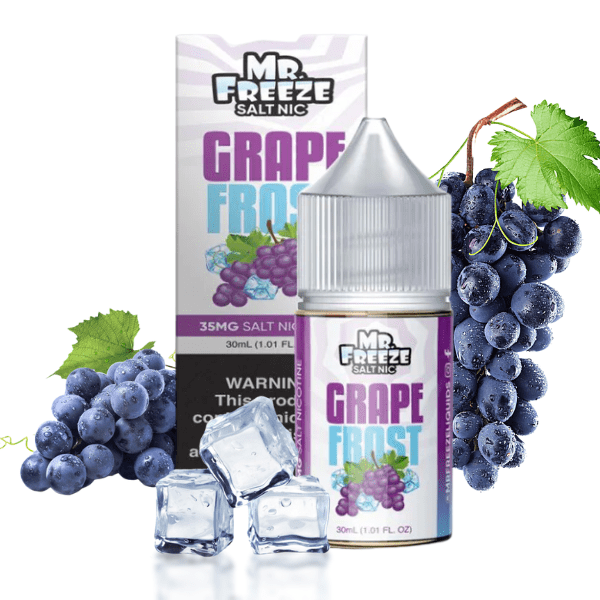 grape frost nicsalt mr freeze Universo Vapor