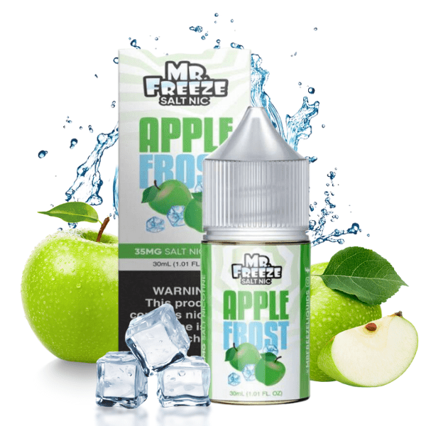 apple frost nicsalt mr freeze Universo Vapor