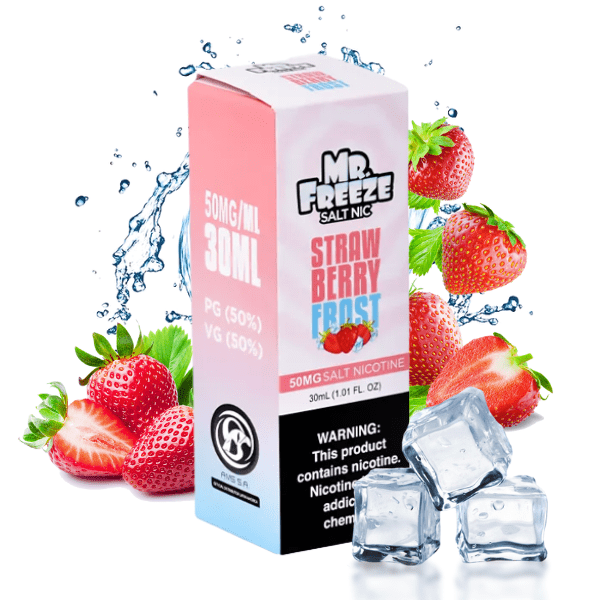 Strawberry frost nicsalt mr freeze Universo Vapor