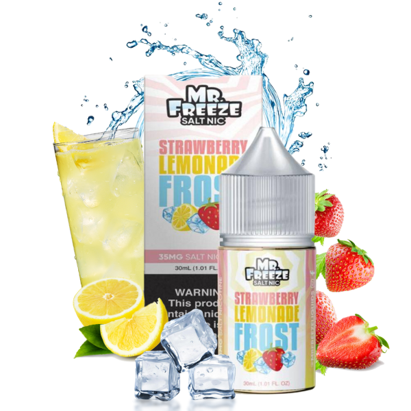 strawberry lemonade frost nicsalt mr freeze Universo Vapor