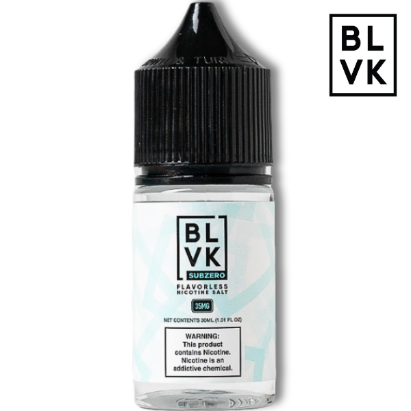 blvk subzero nicsalt